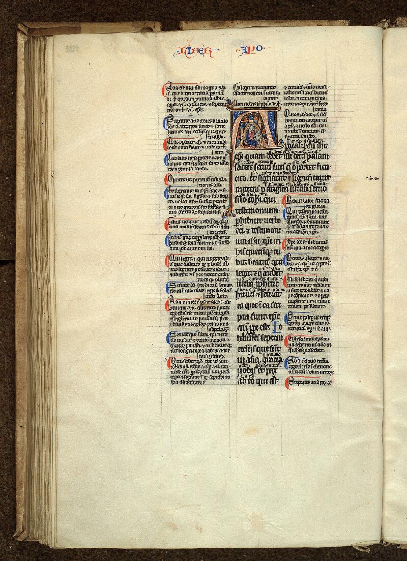 Douai, Bibl. mun., ms. 0017, t. XI, f. 103v - vue 1