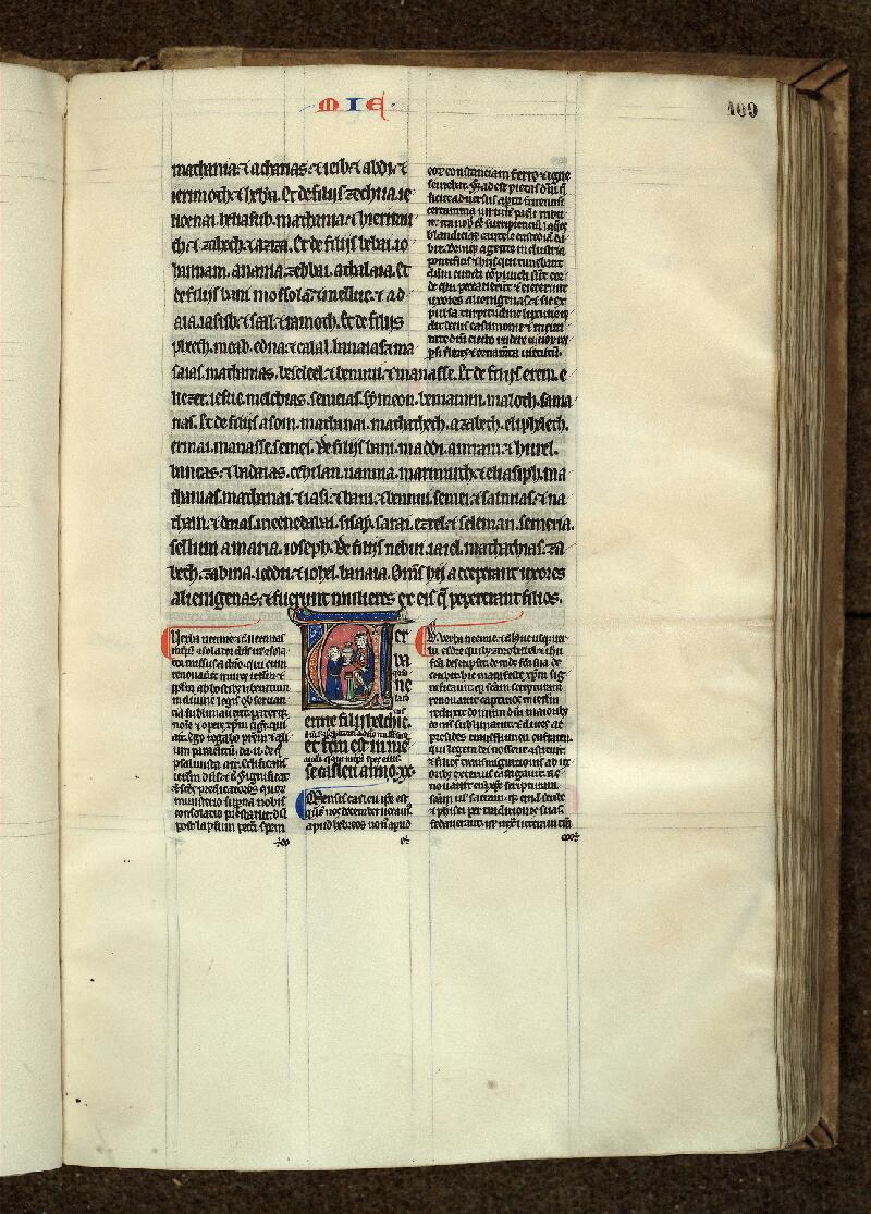Douai, Bibl. mun., ms. 0018, t. I, f. 109 - vue 1