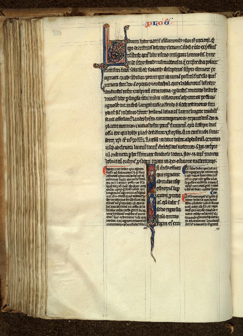 Douai, Bibl. mun., ms. 0018, t. I, f. 158v - vue 1