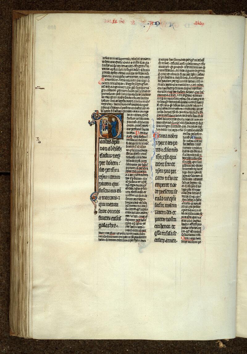 Douai, Bibl. mun., ms. 0018, t. II, f. 169v - vue 1