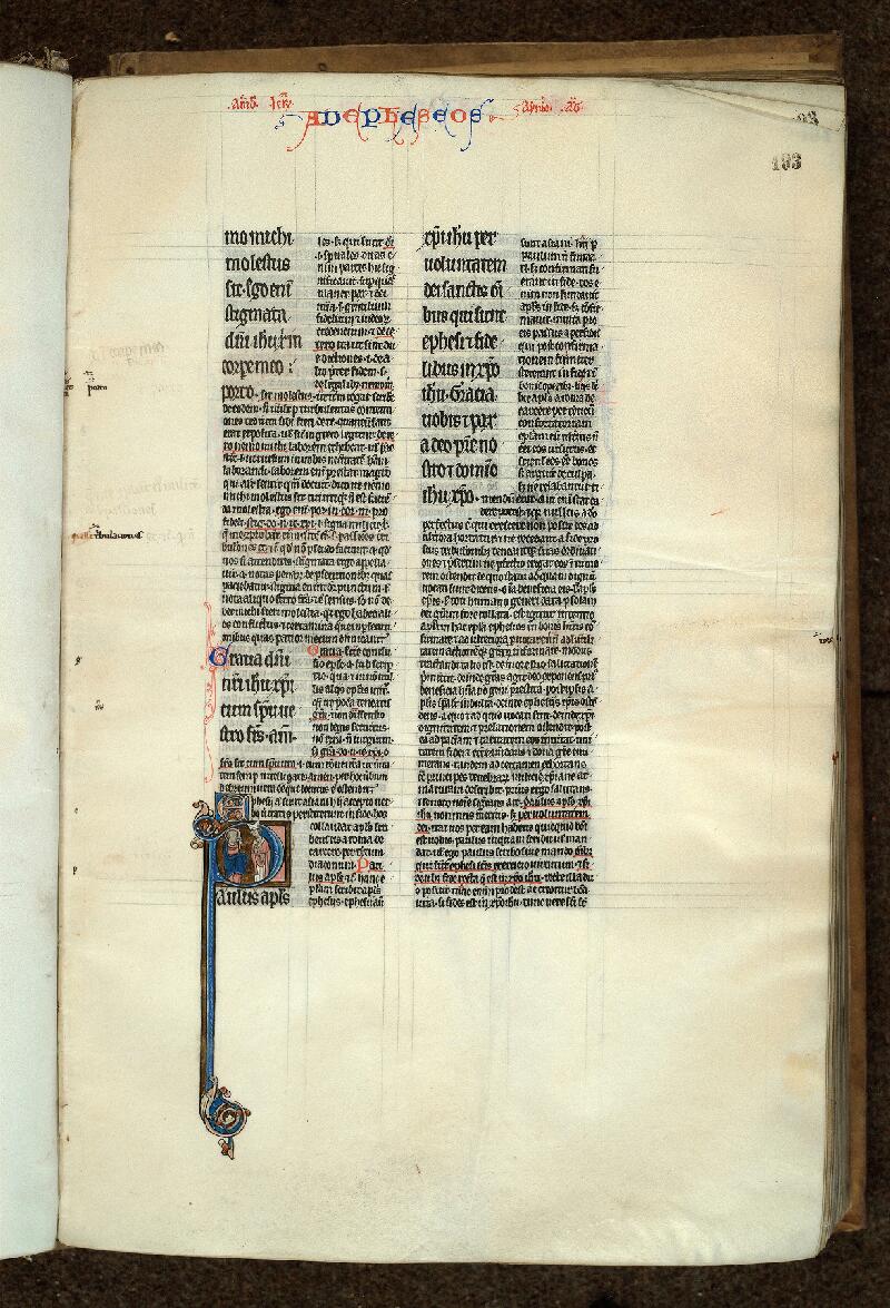 Douai, Bibl. mun., ms. 0018, t. II, f. 193 - vue 1