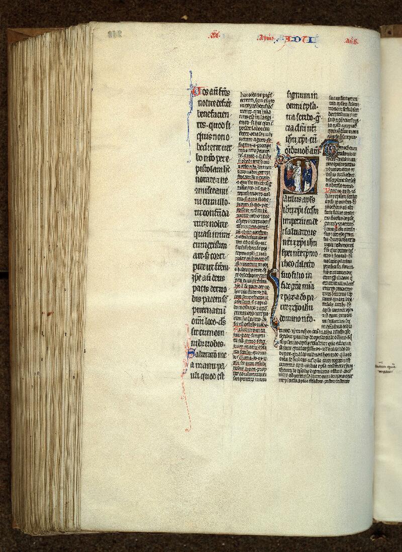 Douai, Bibl. mun., ms. 0018, t. II, f. 249v - vue 1