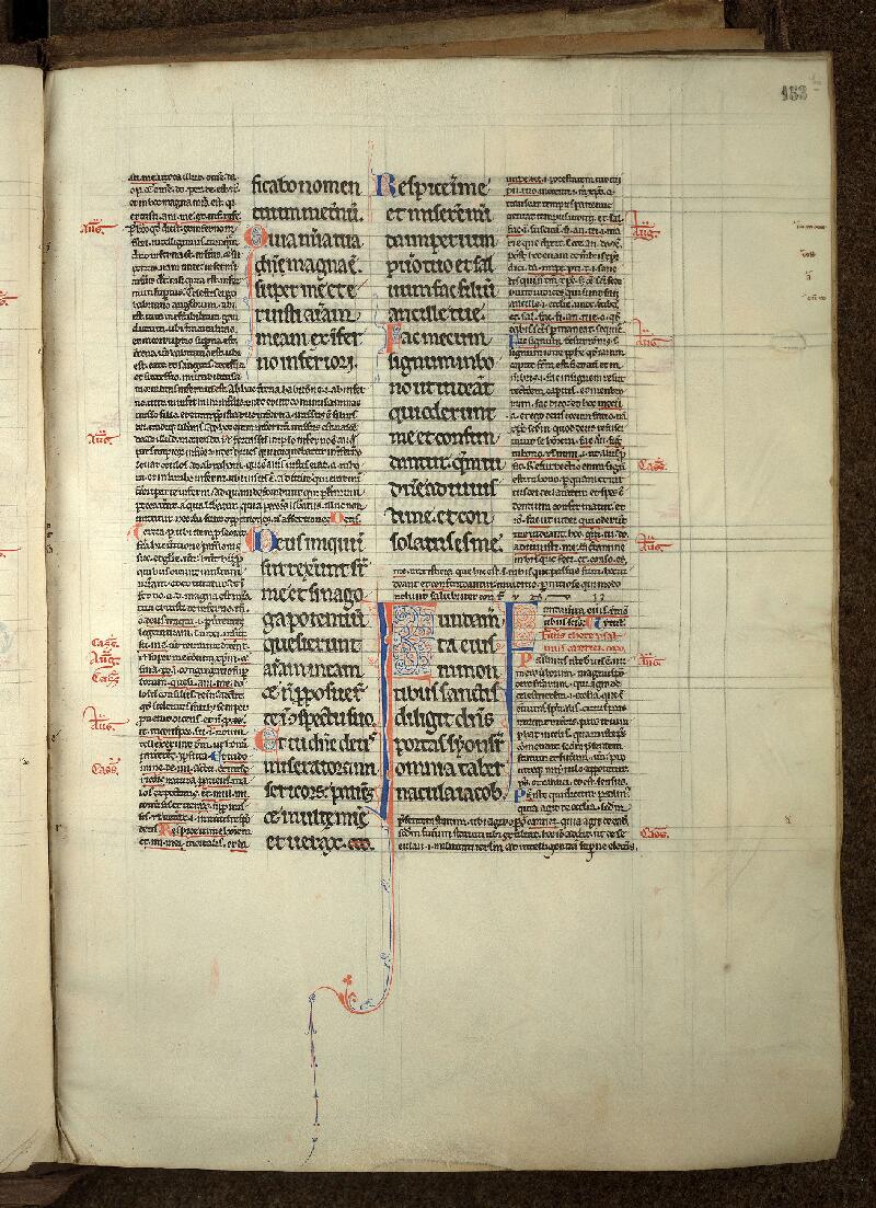 Douai, Bibl. mun., ms. 0019, f. 153 bis