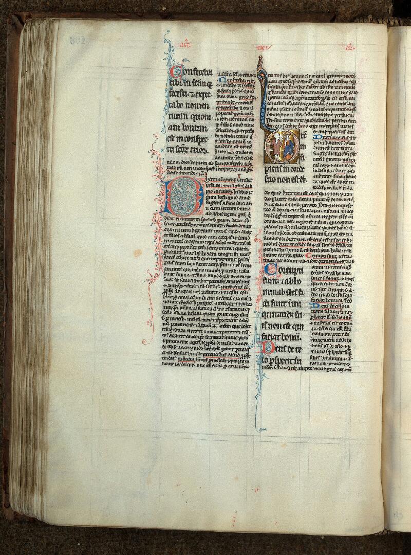 Douai, Bibl. mun., ms. 0020, f. 108v - vue 1