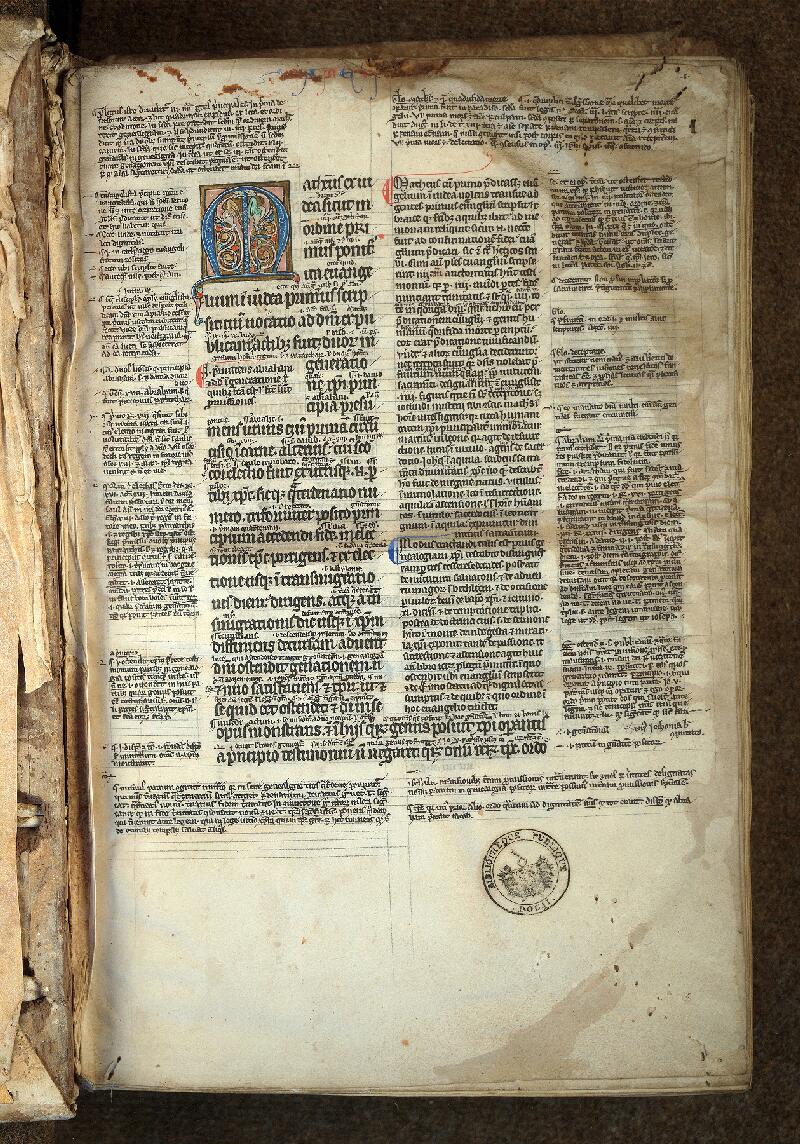 Douai, Bibl. mun., ms. 0021, f. 001 - vue 2