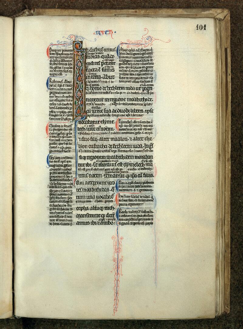 Douai, Bibl. mun., ms. 0022, t. III, f. 101 - vue 1