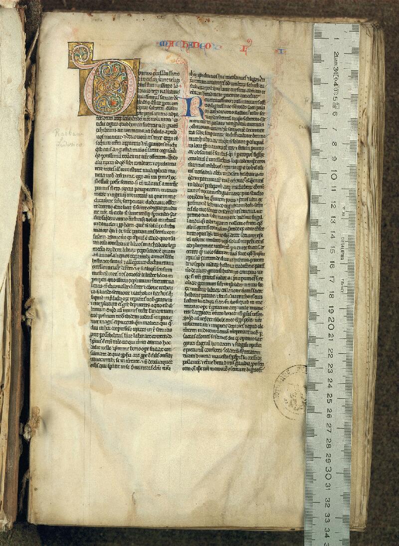 Douai, Bibl. mun., ms. 0022, t. IV, f. 001 - vue 1