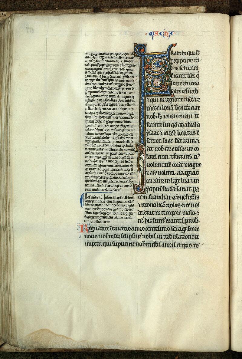 Douai, Bibl. mun., ms. 0022, t. IV, f. 067v - vue 1