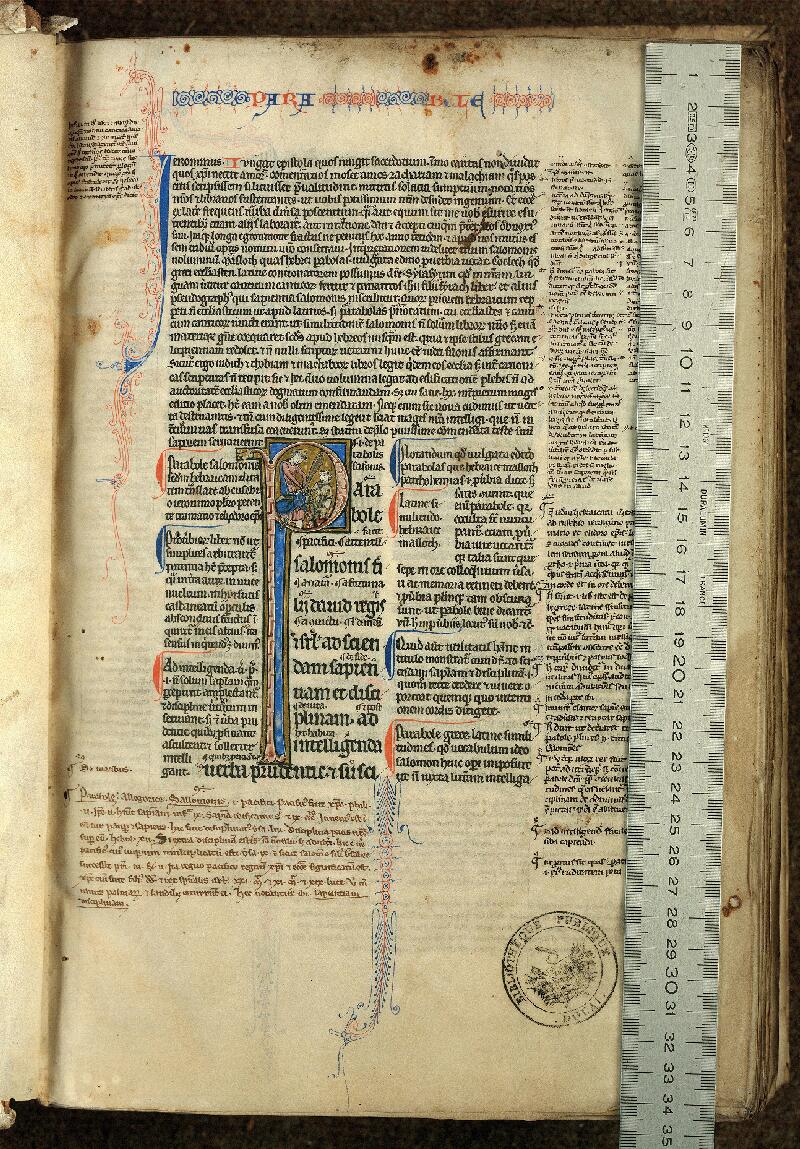 Douai, Bibl. mun., ms. 0022, t. V, f. 001 - vue 1