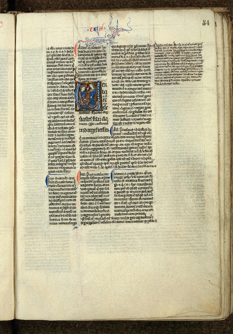 Douai, Bibl. mun., ms. 0022, t. V, f. 054 - vue 1