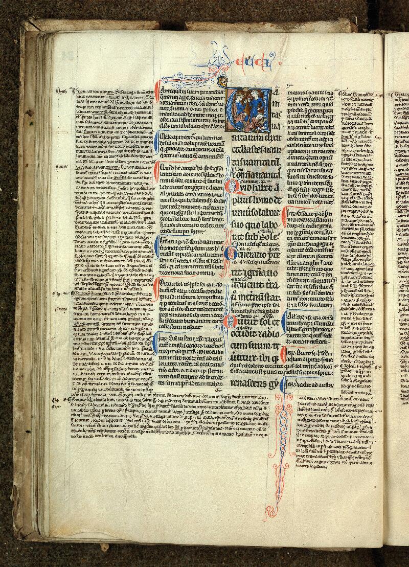 Douai, Bibl. mun., ms. 0022, t. V, f. 054v - vue 1