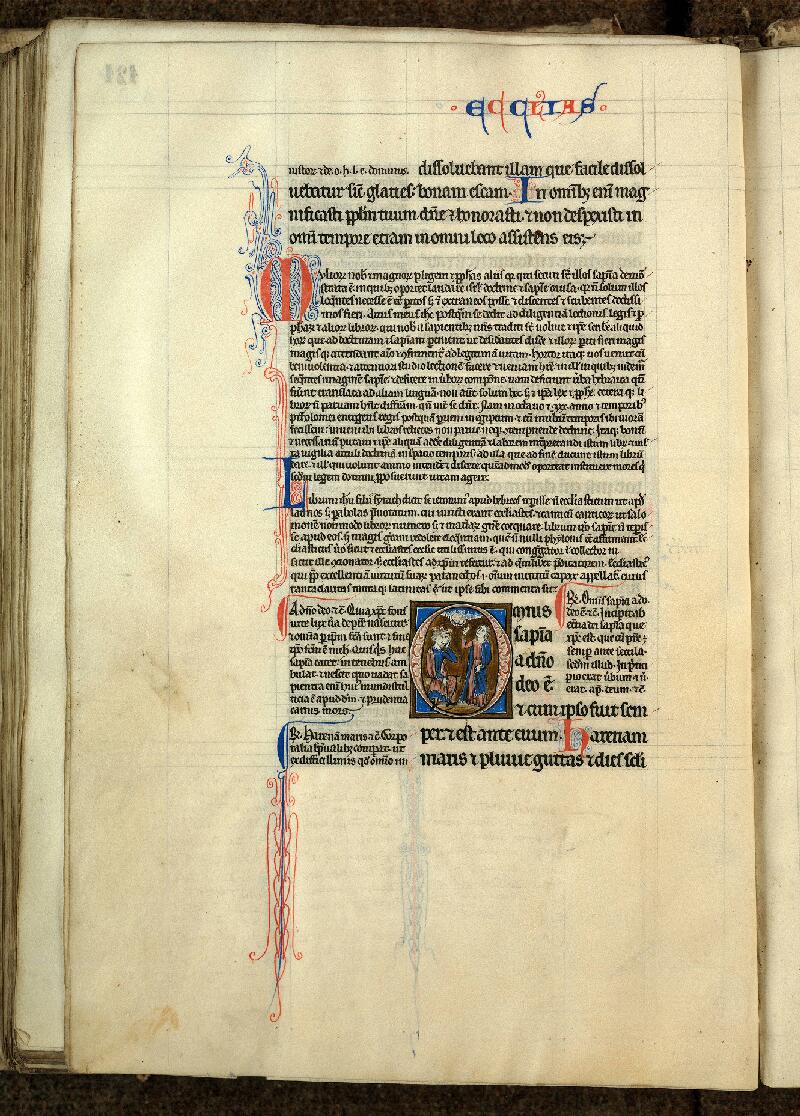 Douai, Bibl. mun., ms. 0022, t. V, f. 121v - vue 1