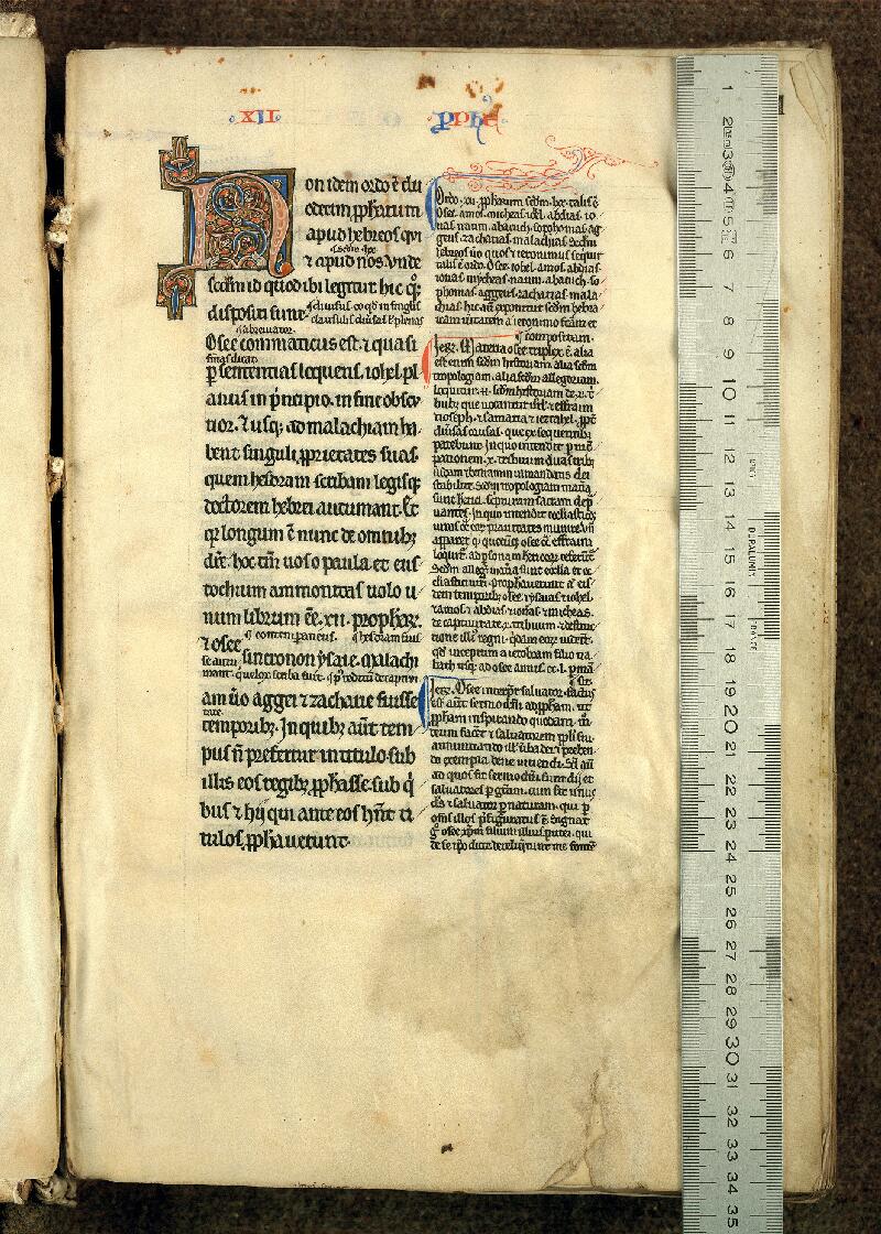 Douai, Bibl. mun., ms. 0022, t. X, f. 001 - vue 1