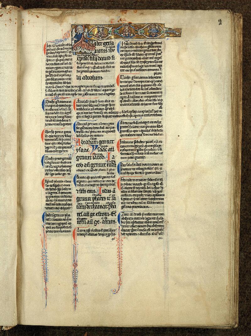 Douai, Bibl. mun., ms. 0022, t. XI, f. 002 - vue 1