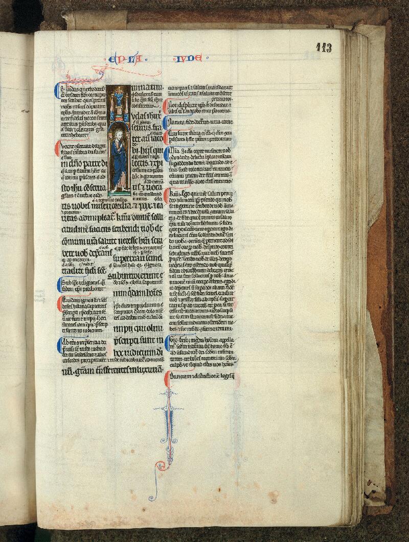 Douai, Bibl. mun., ms. 0022, t. XII, f. 113 - vue 1