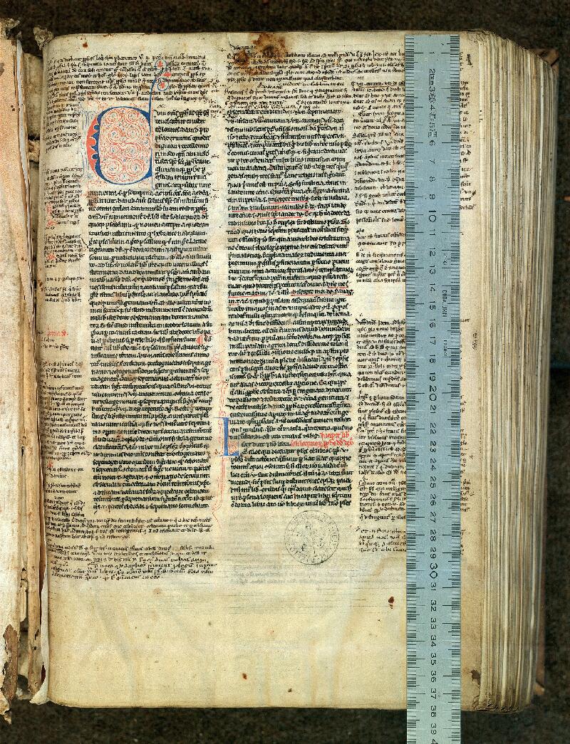 Douai, Bibl. mun., ms. 0022, t. XIII, f. 001 - vue 1
