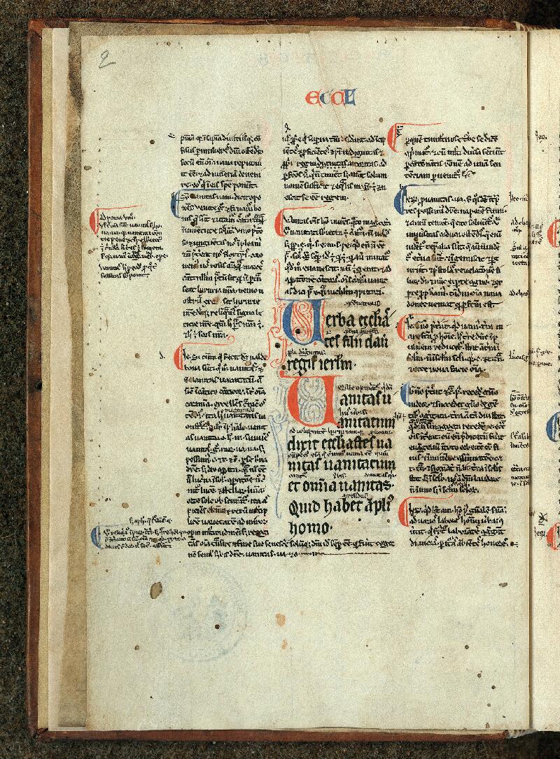 Douai, Bibl. mun., ms. 0025, p. 002