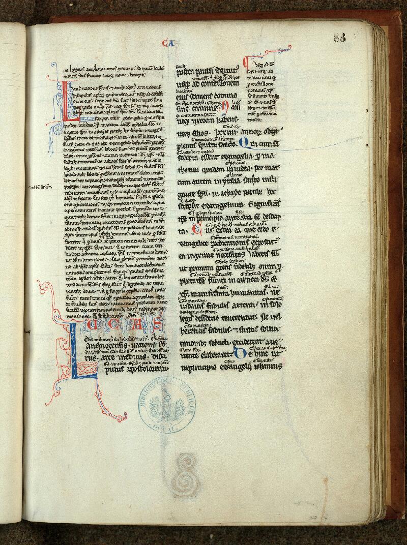 Douai, Bibl. mun., ms. 0033, f. 088