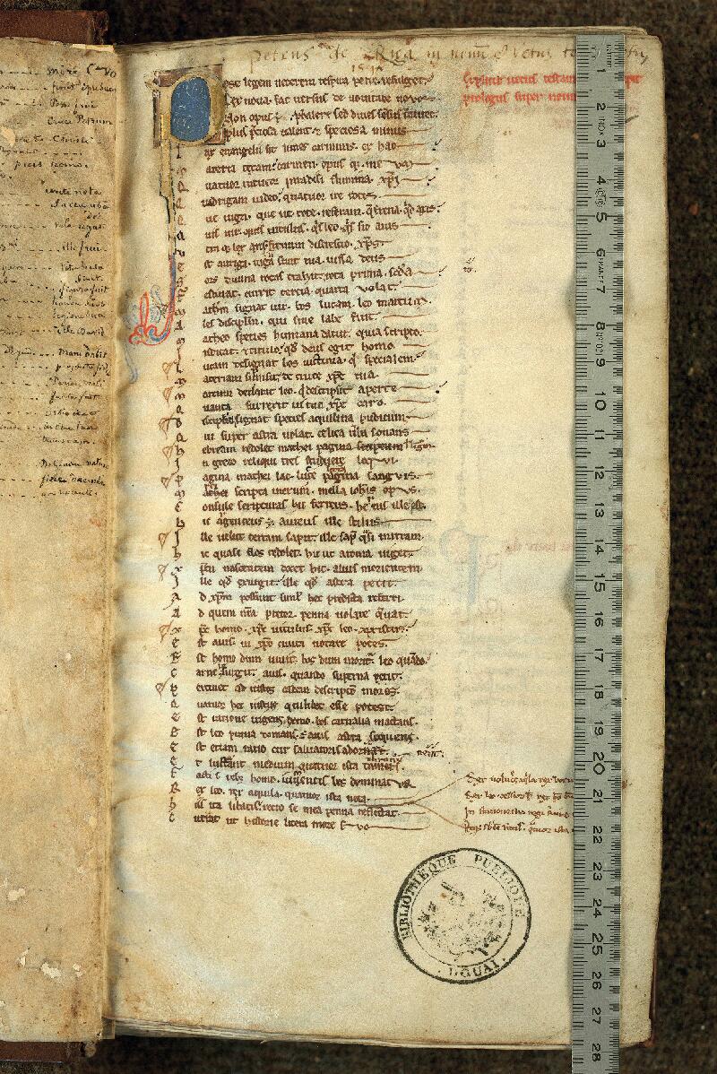 Douai, Bibl. mun., ms. 0040, f. 001 - vue 1