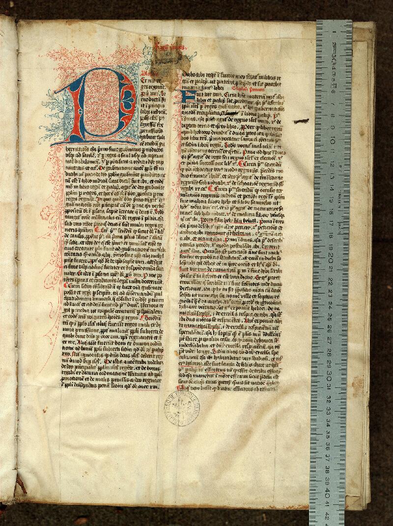 Douai, Bibl. mun., ms. 0041, t. II, f. 001 - vue 1