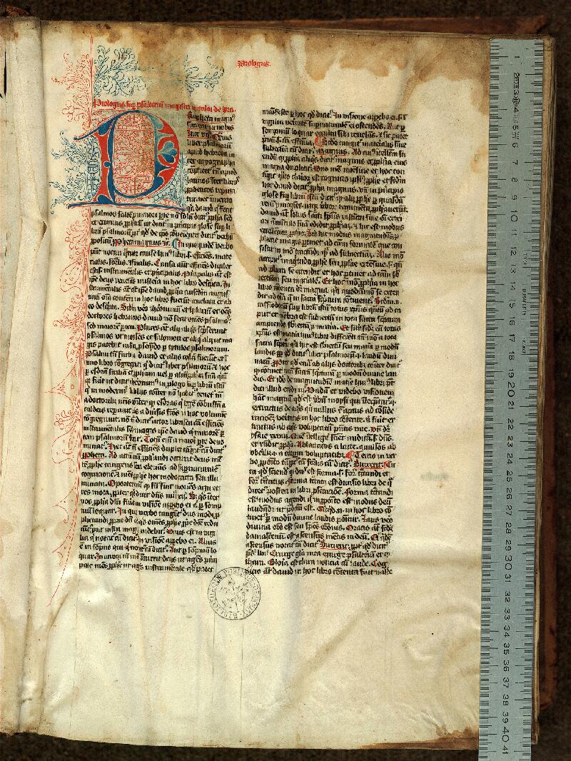 Douai, Bibl. mun., ms. 0041, t. III, f. 001 - vue 1