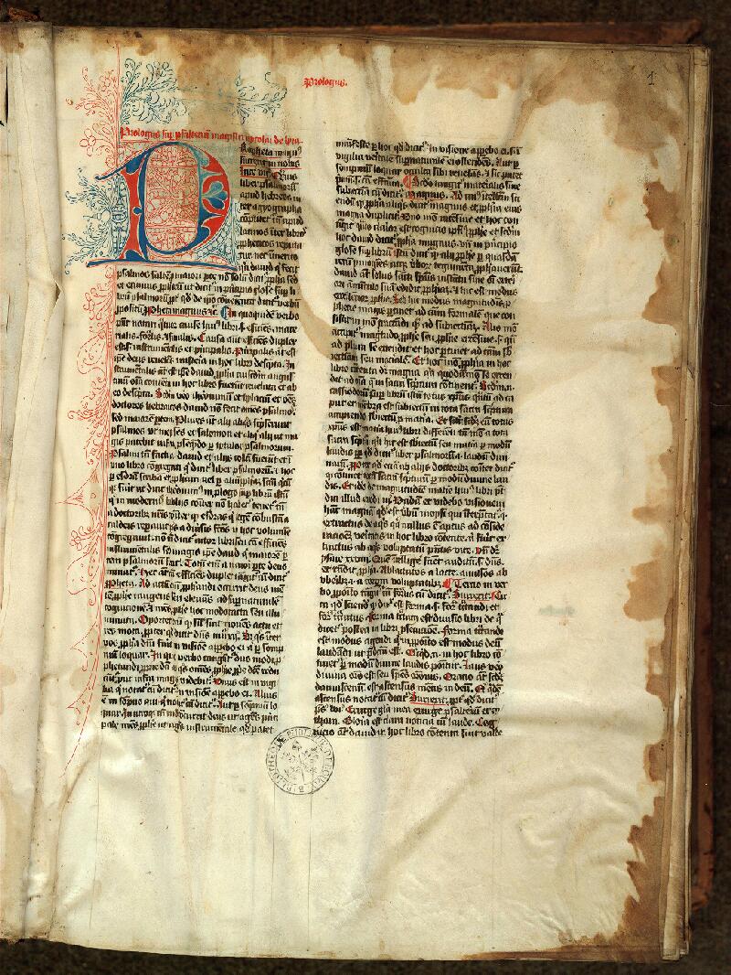 Douai, Bibl. mun., ms. 0041, t. III, f. 001 - vue 2