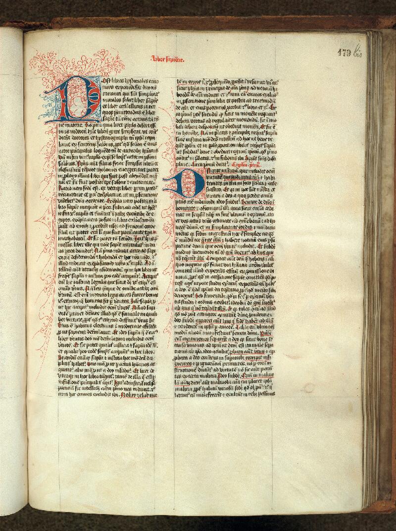 Douai, Bibl. mun., ms. 0041, t. III, f. 179 bis