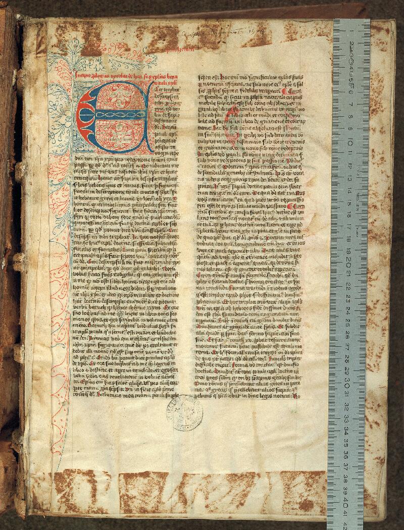Douai, Bibl. mun., ms. 0041, t. V, f. 001 - vue 1