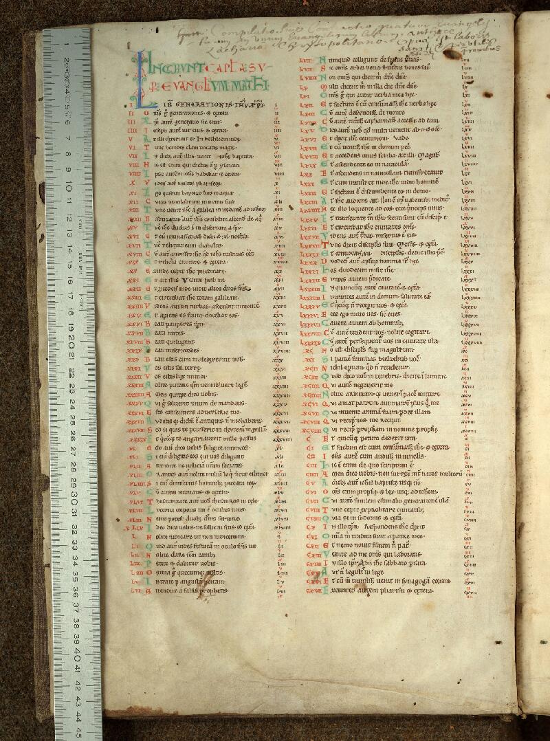 Douai, Bibl. mun., ms. 0043, f. 001v - vue 1