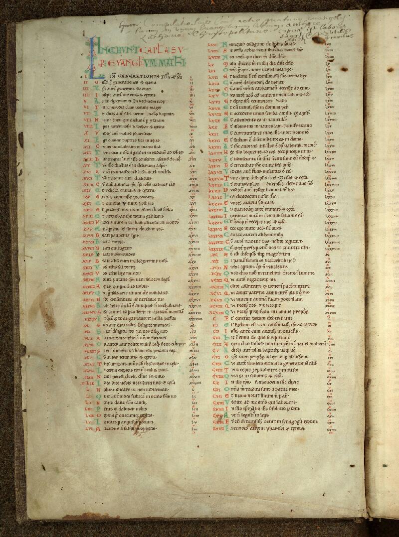 Douai, Bibl. mun., ms. 0043, f. 001v - vue 2