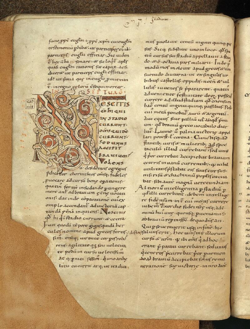 Douai, Bibl. mun., ms. 0047, f. 023v - vue 1
