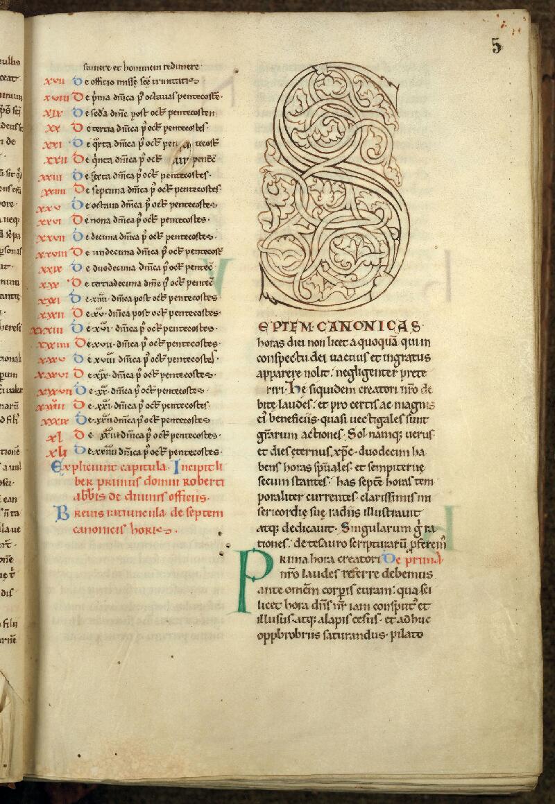 Douai, Bibl. mun., ms. 0063, f. 005