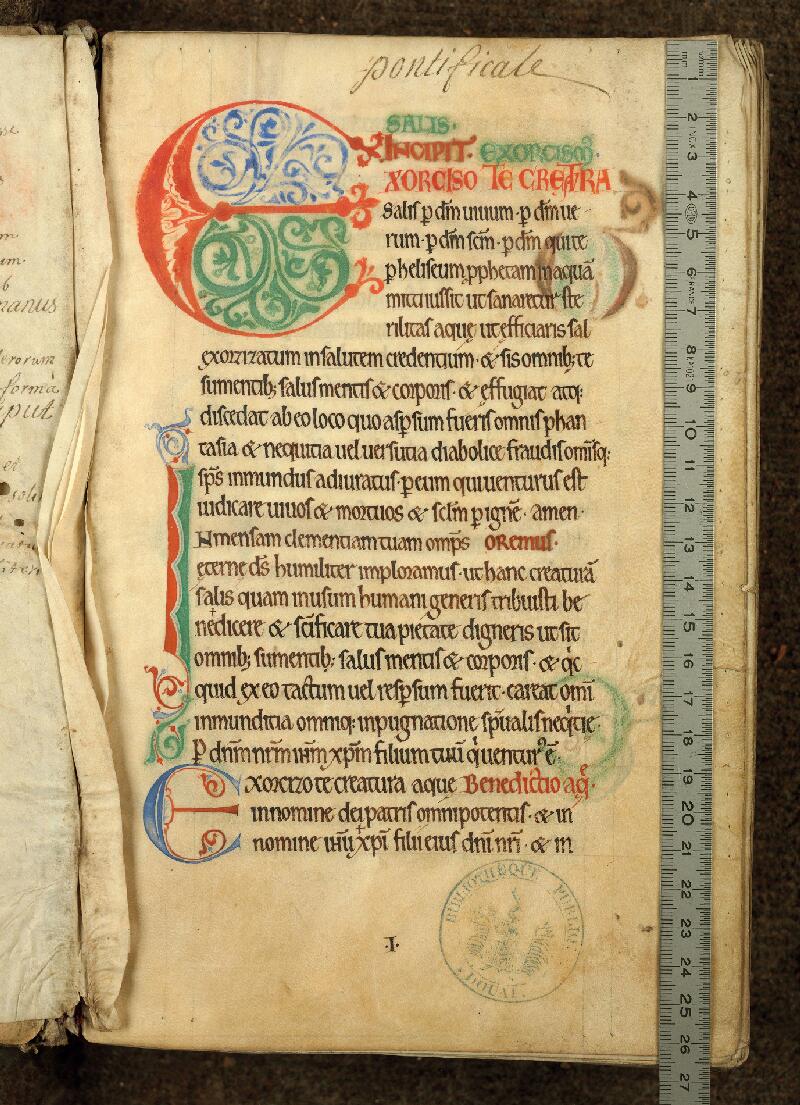 Douai, Bibl. mun., ms. 0067, f. 001 - vue 1