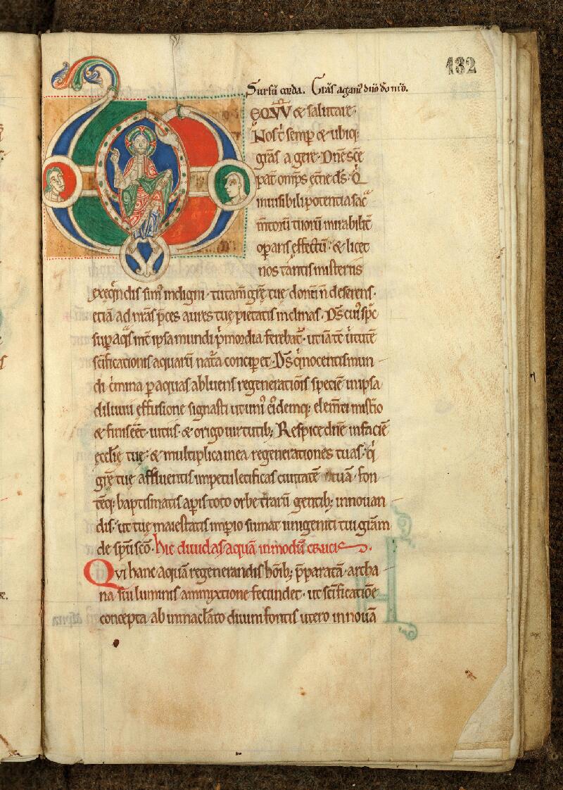 Douai, Bibl. mun., ms. 0067, f. 132 - vue 1