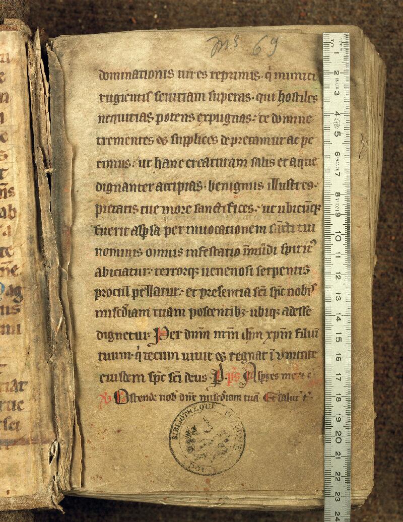 Douai, Bibl. mun., ms. 0069, f. 001 - vue 1
