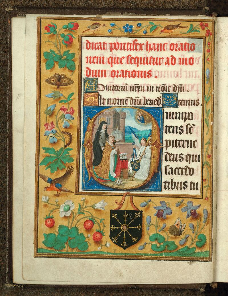 Douai, Bibl. mun., ms. 0070, t. I, f. 002v - vue 2