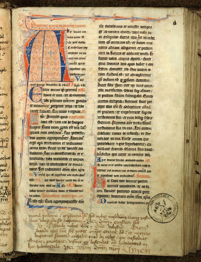Douai, Bibl. mun., ms. 0085, f. 008