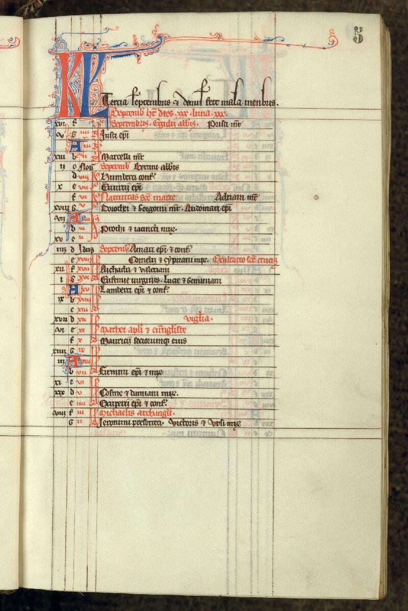 Douai, Bibl. mun., ms. 0086, f. 005 - vue 2
