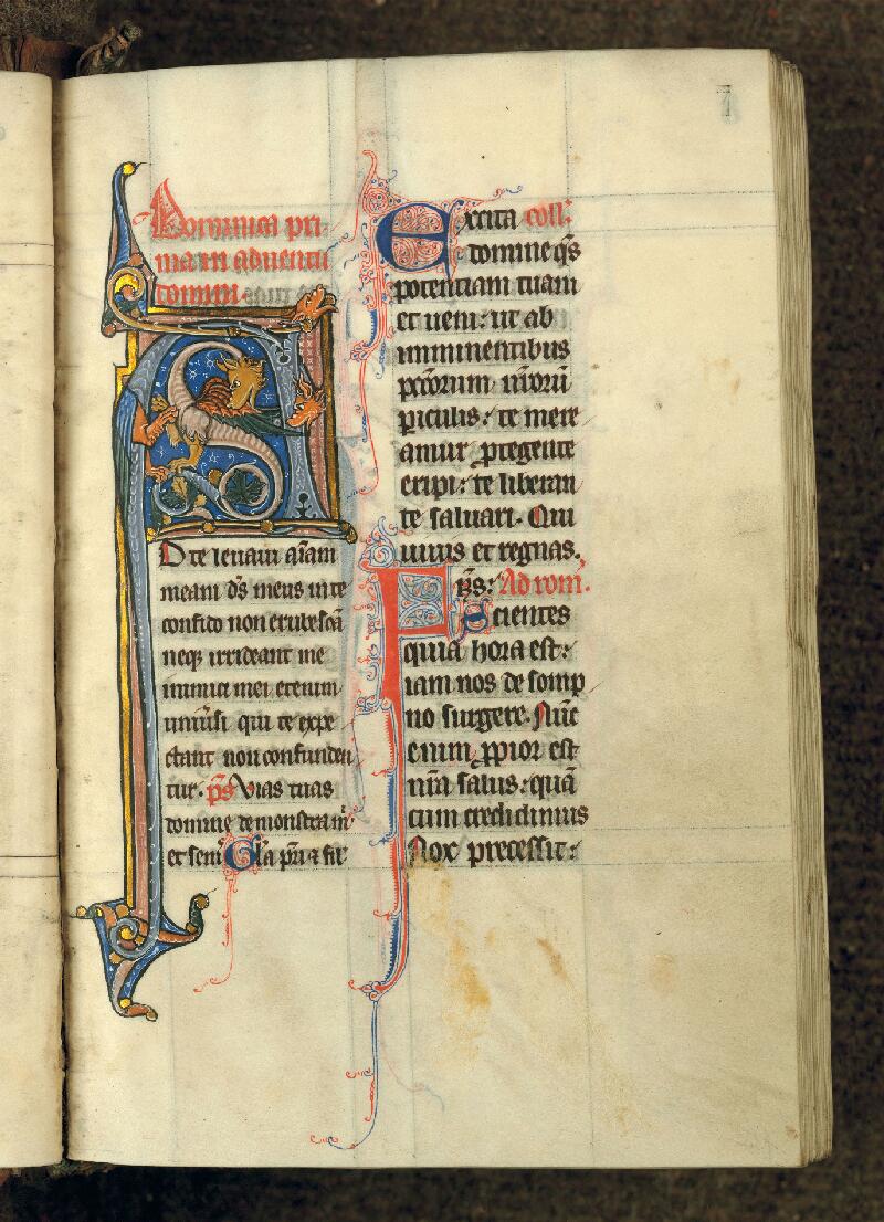 Douai, Bibl. mun., ms. 0086, f. 007 - vue 1