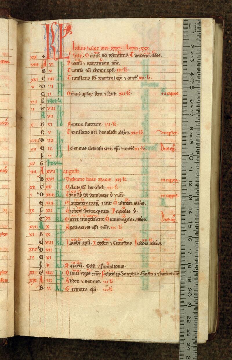 Douai, Bibl. mun., ms. 0090, t. I, f. 004 - vue 1