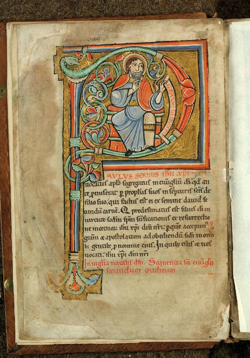 Douai, Bibl. mun., ms. 0099, f. 004v - vue 2