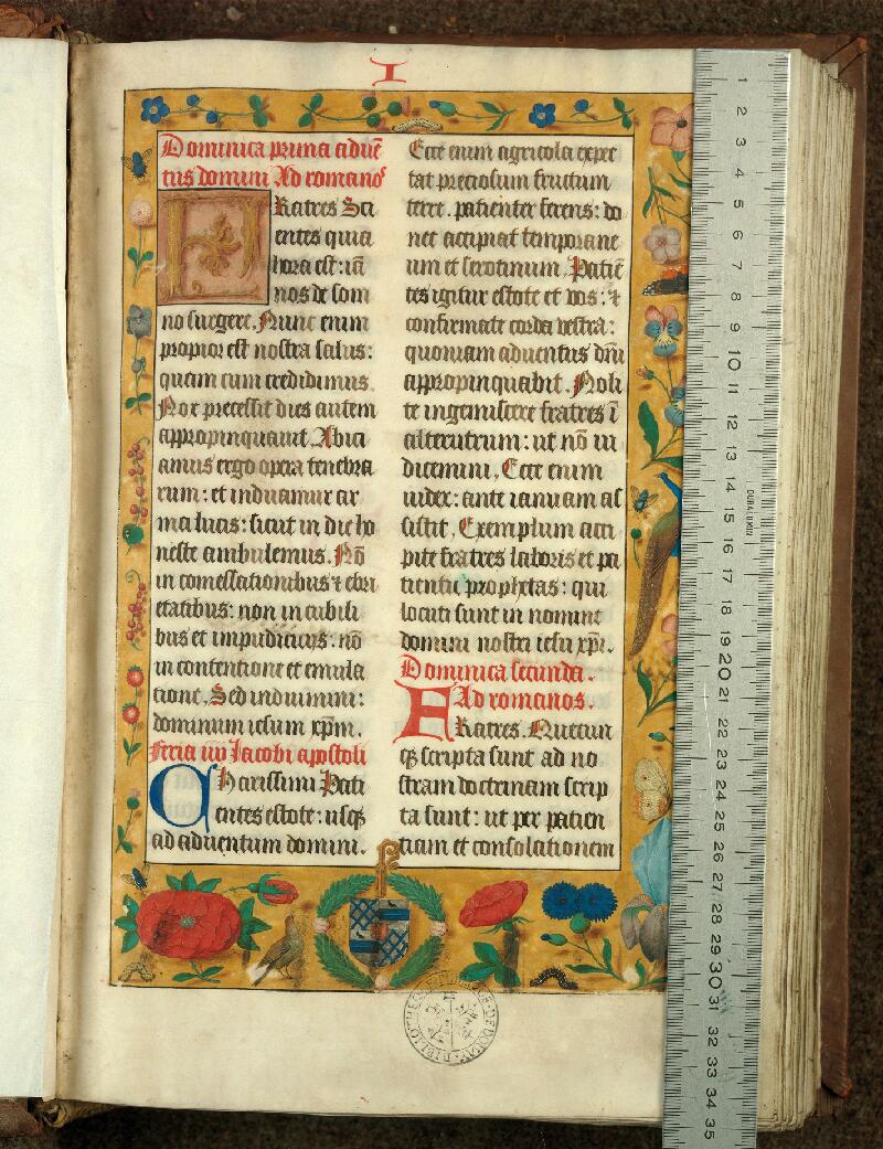 Douai, Bibl. mun., ms. 0102, A f. 001 - vue 1