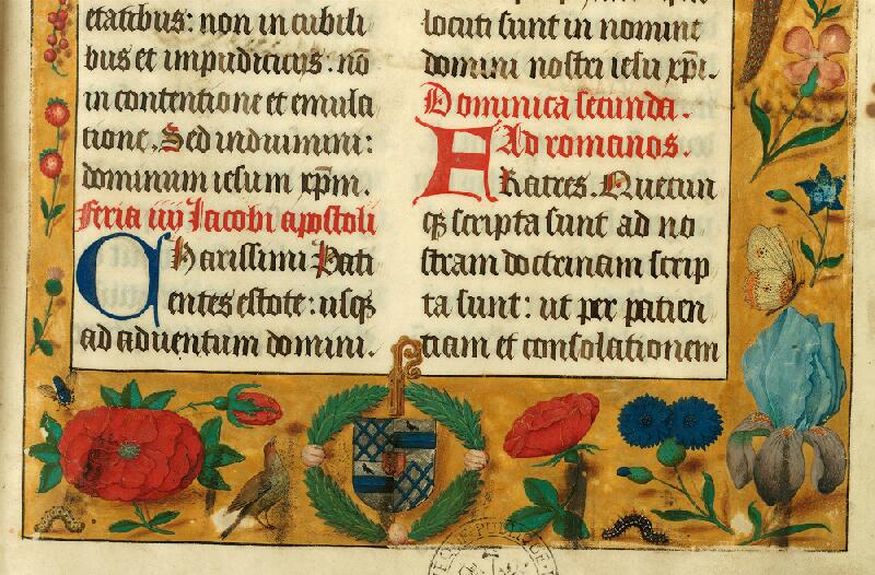 Douai, Bibl. mun., ms. 0102, A f. 001 - vue 3