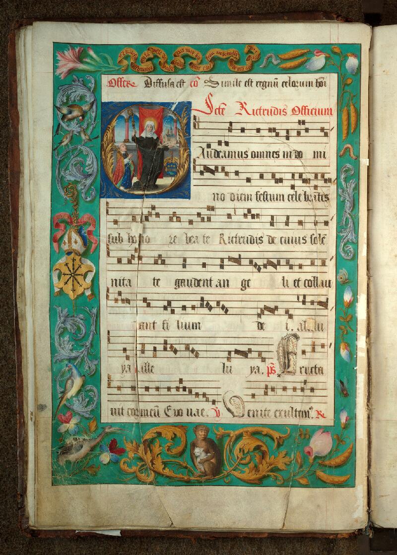 Douai, Bibl. mun., ms. 0108, A f. 191v - vue 1