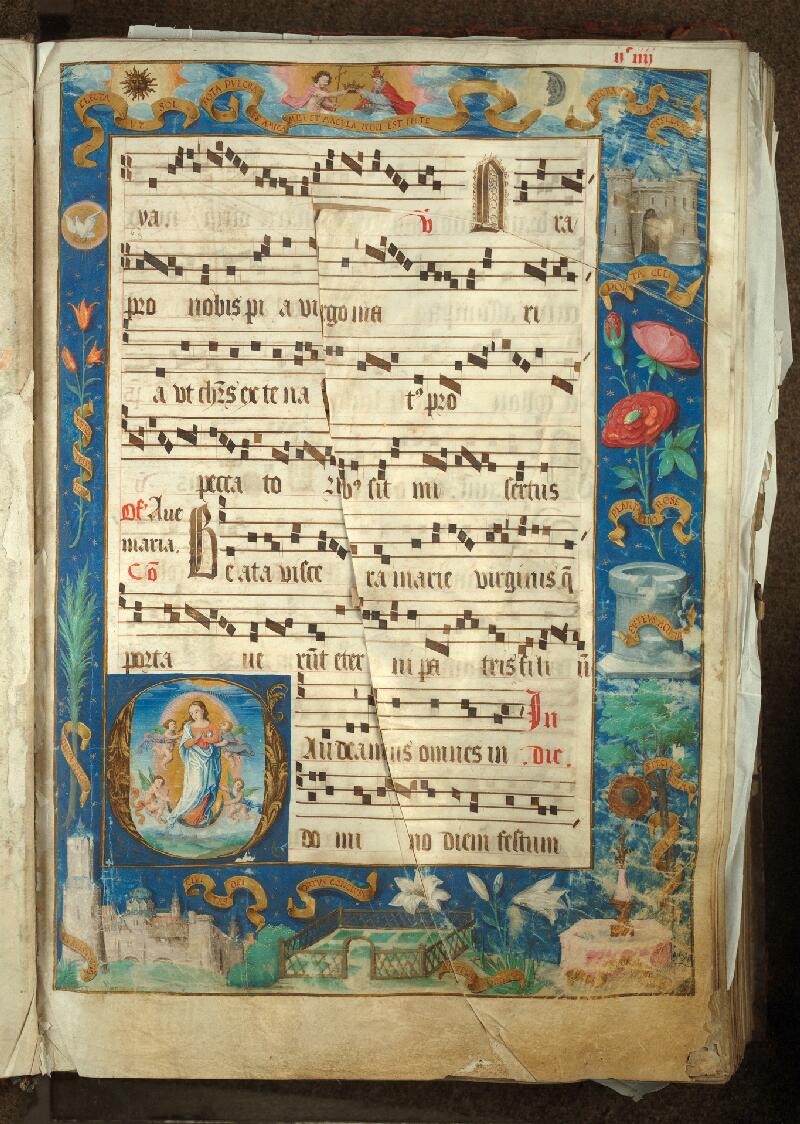Douai, Bibl. mun., ms. 0108, A f. 204 - vue 1