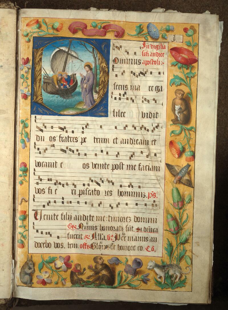 Douai, Bibl. mun., ms. 0109, A f. 001 - vue 1