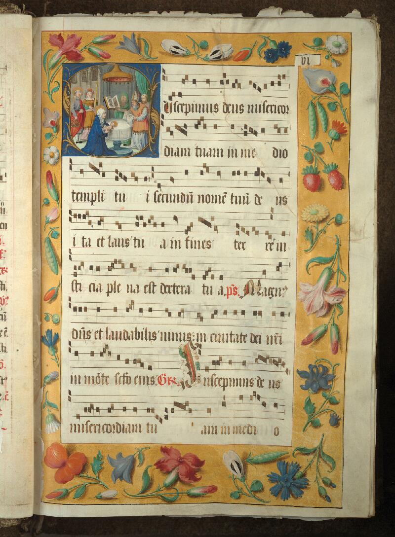 Douai, Bibl. mun., ms. 0109, A f. 006 - vue 1