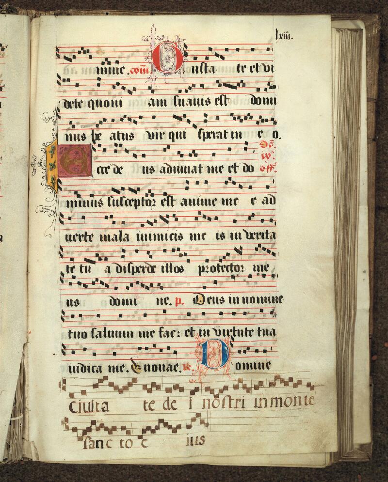 Douai, Bibl. mun., ms. 0110, f. 063 - vue 2