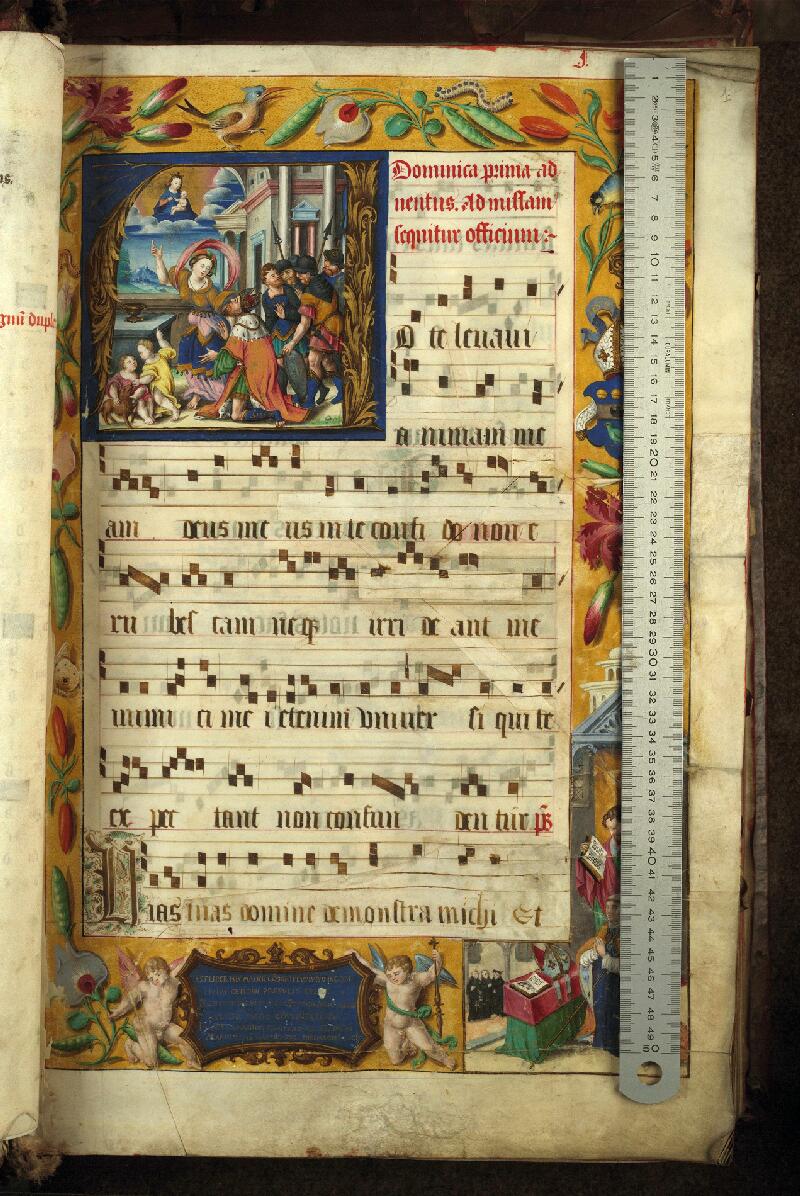 Douai, Bibl. mun., ms. 0112, f. 001 - vue 1