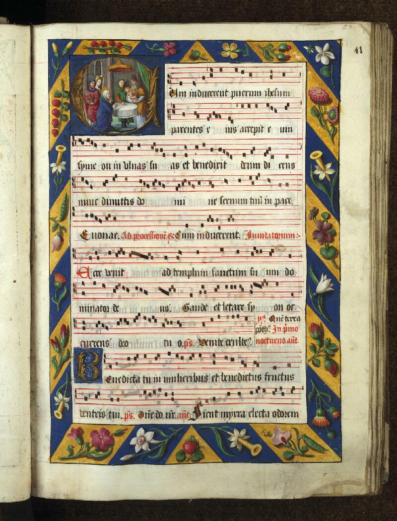 Douai, Bibl. mun., ms. 0118, f. 041 - vue 1